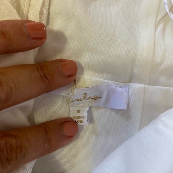 NWOT Lulus Eternal Passion White Lace Bustier Peplum Mermaid Maxi Dress - Picture 8 of 8